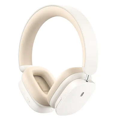 Наушники Baseus Bowie H1 Noise-Cancelling Wireless Headphones Rice White (NGTW230002) белые(2)