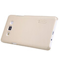 Пластиковый чехол Nillkin Super Frosted Shield Gold  для Samsung Galaxy A5(#2)
