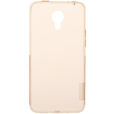 Силиконовый чехол Nillkin Nature TPU Case Brown для Meizu M1 Note(1)