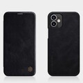 Кожаный чехол Nillkin Qin Leather Case Черный для Apple iPhone 12 mini(#4)
