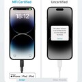 Кабель Anker 310 USB-C to Lightning A81A5 MFI 0.9м черный(#3)