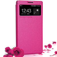 Полиуретановый чехол Nillkin Sparkle Leather Case Rose для Lenovo Vibe Z K910