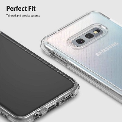 Чехол бампер Ringke Fusion Series прозрачный для Samsung Galaxy S10e(4)