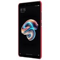 Пластиковый чехол с пленкой Nillkin Super Frosted Shield Красный для Xiaomi RedMi Note 5\ RedMi Note 5 Pro(#2)