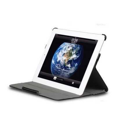 Кожаный чехол книга Yoobao iMagic Leather Case Black для Apple iPad 4(2)