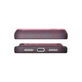 Кевларовый чехол с Magsafe Pitaka Edge Case Argyle Blue's Red для Apple iPhone 18 Pro Max(#5)