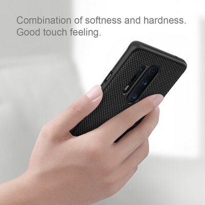 Чехол Nillkin Textured Case Черный для OnePlus 8 Pro(4)