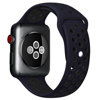 Ремешок Nike синий-черный для Apple Watch Series  49/45/44/42mm