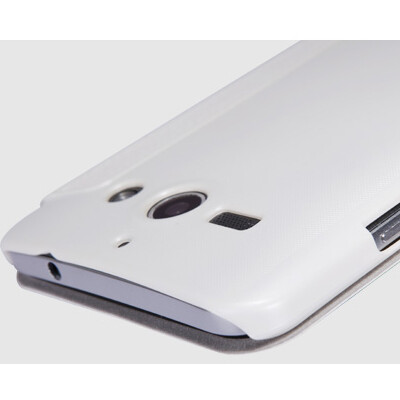 Полиуретановый чехол Nillkin Sparkle Leather Case Black для ZTE S291 Grand S2(2)