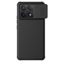 Чехол-накладка Nillkin CamShield Pro Черная для Xiaomi Poco F6 Pro