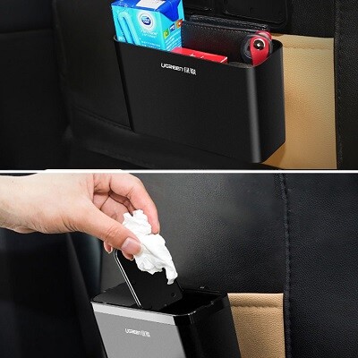 Органайзер для заднего сидения авто Ugreen Car Dustbin(4)