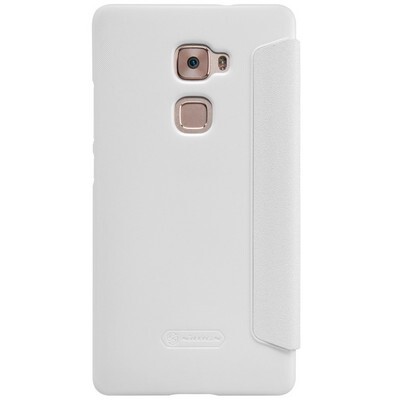 Полиуретановый чехол Nillkin Sparkle Leather Case White для Huawei Mate S(2)