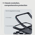 Пластиковый чехол с пластиной Magsafe Nillkin Super Frosted Shield Pro Magnetic Case черный  для Xiaomi Redmi K90 Pro Max(#10)