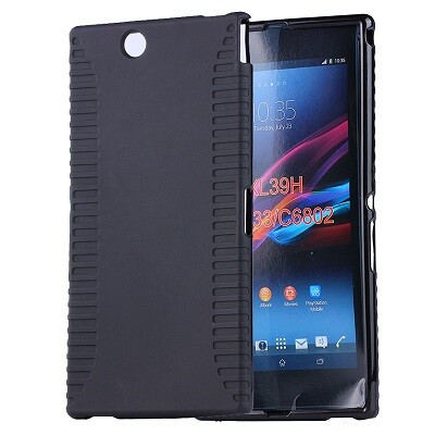 Силиконовый бампер Becolor TPU Case 1mm Black Mate для Sony Xperia Z Ultra/C6603(1)