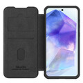Кожаный чехол Nillkin Qin Pro Leather Case Черный для Samsung Galaxy A56(#3)