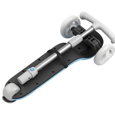 Детский самокат кикборд Xiaomi Rice Rabbit Scooter (Голубой)(4)