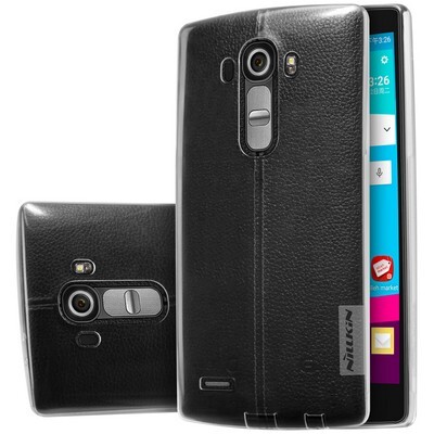 Силиконовый чехол Nillkin Nature TPU Case White для LG G4(3)