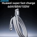 Кабель Anker Zolo USB-A to USB-C A8052 1,8 м 100W белый(#2)