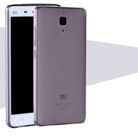 Силиконовый бампер Becolor TPU Case 0.5mm Grey для Xiaomi MI4