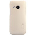 Пластиковый чехол Nillkin Super Frosted Shield Gold  для HTC One M8 mini 2(#1)