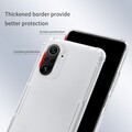 Силиконовый чехол Nillkin Nature TPU Case Серый для Xiaomi Poco F3(#3)