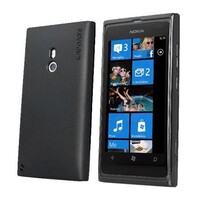 Силиконовый чехол накладка Capdase Soft Jacket Solid Black для Nokia Lumia 800