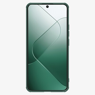 Чехол-накладка Nillkin CamShield Prop Camera Visible Зеленая для Xiaomi 14(2)