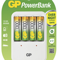 Универсальное зарядное устройство GP PowerBank 420(пустое)