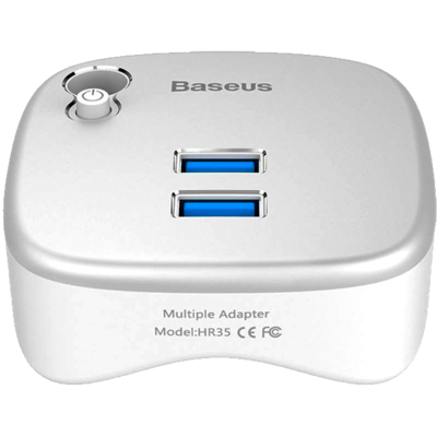 USB-хаб Baseus Notebook Expansion Dock ACBOOK1-0S (White)(1)
