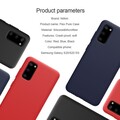 Силиконовый чехол-накладка Nillkin Flex Pure Case Черный для Samsung Galaxy S20(#5)